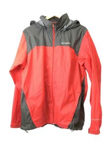 Columbia◆GLENNAKER LAKE RAIN JACKET/M/ナイロン/RED/無地