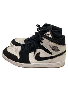 NIKE◆NIKE AIR JORDAN 1 MID/ハイカットスニーカー/27cm/ホワイト/dh6933-100