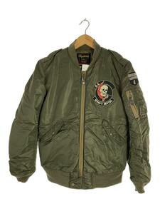 HYSTERIC GLAMOUR◆Bomber Jacket/ジャケット/FREE/ナイロン/KHK/2AB-5310