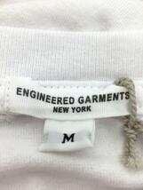 Engineered Garments◆18ss/love&music/Tシャツ/M/コットン/白/プリント/タグ付き_画像3