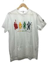 Engineered Garments◆18ss/love&music/Tシャツ/M/コットン/白/プリント/タグ付き_画像1