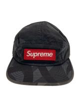 Supreme◆19AW Military Camp Cap/ブラックトライバルカモ/キャップ/コットン_画像1