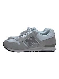 NEW BALANCE◆ローカットスニーカー/27cm/WHT/スウェード/ML565EW1