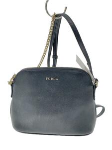 FURLA◆ショルダーバッグ/-/BLK