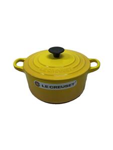 LE CREUSET◆鍋/サイズ:18cm/YLW