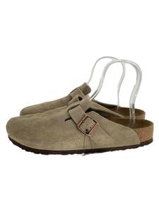 BIRKENSTOCK◆サンダル/43/ベージュ/スウェード/BOSTON BS/Taupe