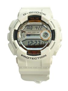 CASIO◆クォーツ腕時計・G-SHOCK/デジタル/WHT