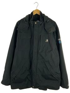 Carhartt◆Waterproof Breathable/ジャケット/L/ナイロン/BLK/C72