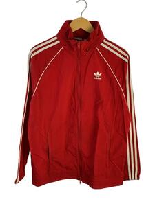 adidas◆トラックジャケット/-/ナイロン/RED