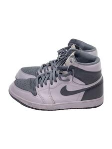 NIKE◆ハイカットスニーカー/27.5cm/SLV/555088-037