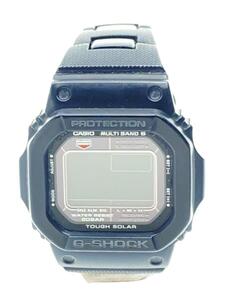 CASIO◆ソーラー腕時計・G-SHOCK/デジタル/BLK