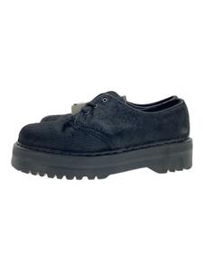 Dr.Martens◆ローカットスニーカー/US9/BLK/レザー/1461 QUAD