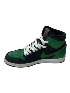 NIKE◆AIR JORDAN 1 RETRO HIGH OG/エアジョーダン 1 レトロ/グリーン/555088-030/