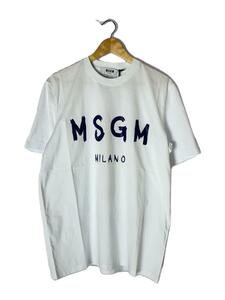 MSGM◆Tシャツ/S/コットン/WHT/2840MM97