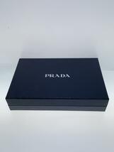 PRADA◆長財布/-/BLK/メンズ_画像8