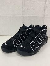 NIKE◆AIR MORE UPTEMPO/エアモアアップテンポ/ブラック/414962-002/27.5cm/BLK_画像2