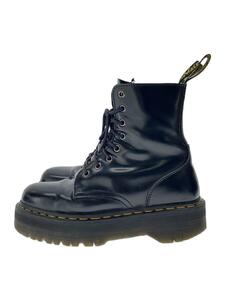 Dr.Martens◆レースアップブーツ/-/BLK/8ホール/踵擦れ・甲ジワ有