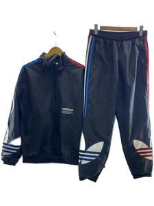 adidas◆TRICOL TRACK/セットアップ/O/ナイロン/BLK/GN3582/GN3577