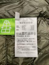 THE NORTH FACE◆LIGHT HEAT JACKET_ライトヒートジャケット/M/ナイロン/KHK/無地_画像4