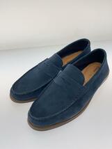 Clarks◆ローファー/27cm/NVY/スウェード/61086981_画像2