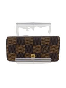 LOUIS VUITTON◆キーケース/-/BRW/レディース