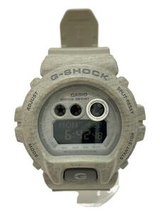 CASIO◆クォーツ腕時計・G-SHOCK/デジタル/GRY