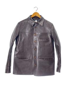 ADDICT CLOTHES◆HORSEHIDE CAR COAT/レザージャケット・ブルゾン/40/馬革/BRW/ACV-LJK02H