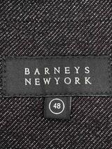 BARNEYS NEWYORK◆スーツ/48/レーヨン/GRY/2205250/2205251_画像3