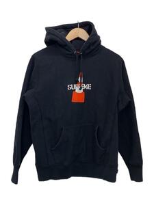 Supreme◆19AW/Cone Hooded Sweatshirt/パーカー/S/コットン/ブラック