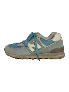 NEW BALANCE◆ローカットスニーカー/WL574ESB/ブルー/25cm