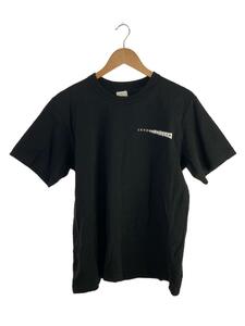 sacai◆Tシャツ/3/コットン/BLK/23-0580S/バックプリント