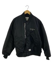 WTAPS◆フライトジャケット/2/ナイロン/BLK/222TQDT-JKM01