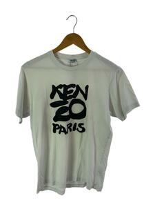 KENZO◆Tシャツ/M/コットン/WHT/プリント/FA55TS0184SA