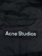 Acne Studios(Acne)◆Reflective Face Motif Poncho/UNISEX/コート/M/ナイロン/BLK_画像3