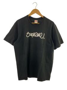 Supreme◆Handstyle Tee/Tシャツ/L/コットン/BLK