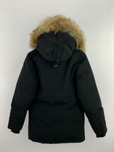 CANADA GOOSE◆マウンテンパーカ/XS/ポリエステル/BLK/68F8490/jasper parka_画像2