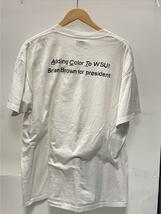 ONEITA◆90s/ITS TIME TO ACT/Tシャツ/-/コットン/WHT_画像2