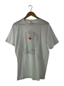 APPLE/90S/Tシャツ/L/コットン/WHT/プリント