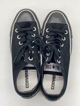 CONVERSE◆ローカットスニーカー/24cm/BLK_画像3