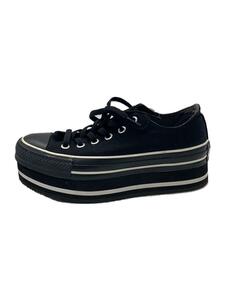 CONVERSE◆ローカットスニーカー/24cm/BLK