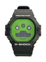 CASIO◆クォーツ腕時計・G-SHOCK/デジタル/GRN/BLK_画像1