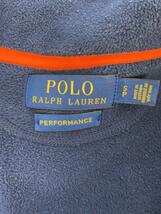 POLO RALPH LAUREN◆フリースジャケット/SP/ポリエステル/ネイビー_画像3