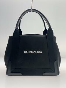 BALENCIAGA◆ハンドバッグ/キャンバス/ブラック/339933・1000・T・002123