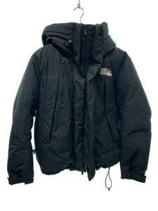 FIRST DOWN◆WRAP DOWN PARKA JACKET/ダウンジャケット/S/ナイロン/BLK/F842502