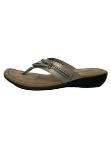 MINNETONKA* sandals /25cm/SLV/ leather /70000
