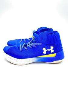 UNDER ARMOUR◆UNDER ARMOUR/ハイカットスニーカー/28cm/BLU/1298308-001/Curry 3Zer0