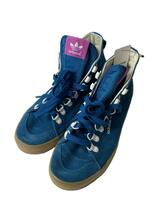 adidas◆ハイカットスニーカー/23cm/BLU/スウェード/D65463_画像2