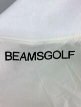 BEAMS GOLF◆ブルゾン/L/ナイロン/WHT/82-18-0192-803_画像3