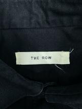 THE ROW◆長袖シャツ/16/コットン/BLK/無地/首回り汚れ有/状態考慮_画像3