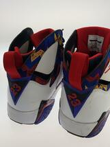 NIKE◆AIR JORDAN 7 RETRO/エアジョーダンレトロ/ホワイト/304775-142/27cm/WHT/レザ_画像6